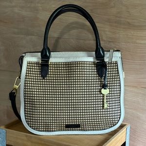 Fossil Purse White Leather